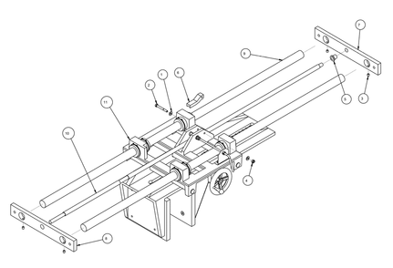 Section 04 Diagram and Parts List for HP18-24 8302024 MK Diamond Tile Saw